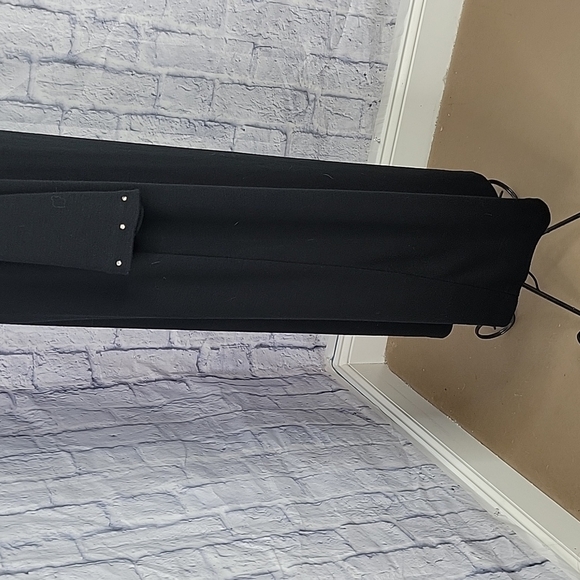 LENNY‎ NEW YORK Sequined Maxi Black Sweater Dress Large - Picture 7 of 12